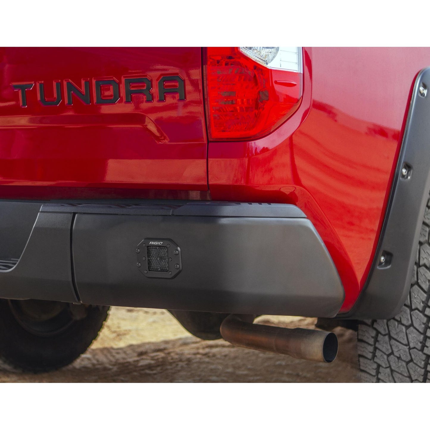 RIGID INDUSTRIES | Spot Diffused Midnight Flush Mount Pair D-Series Pro RIGID Industries | 212513BLK