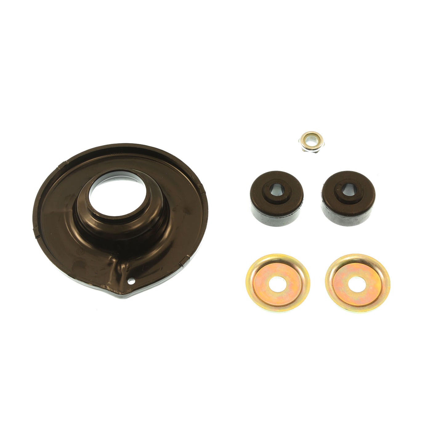 BILSTEIN | Suspension Shock Absorber Front Left Monotube Toyota Tacoma 2005-2015 B6 4600 | 24-185042 parts including mounts and washers.