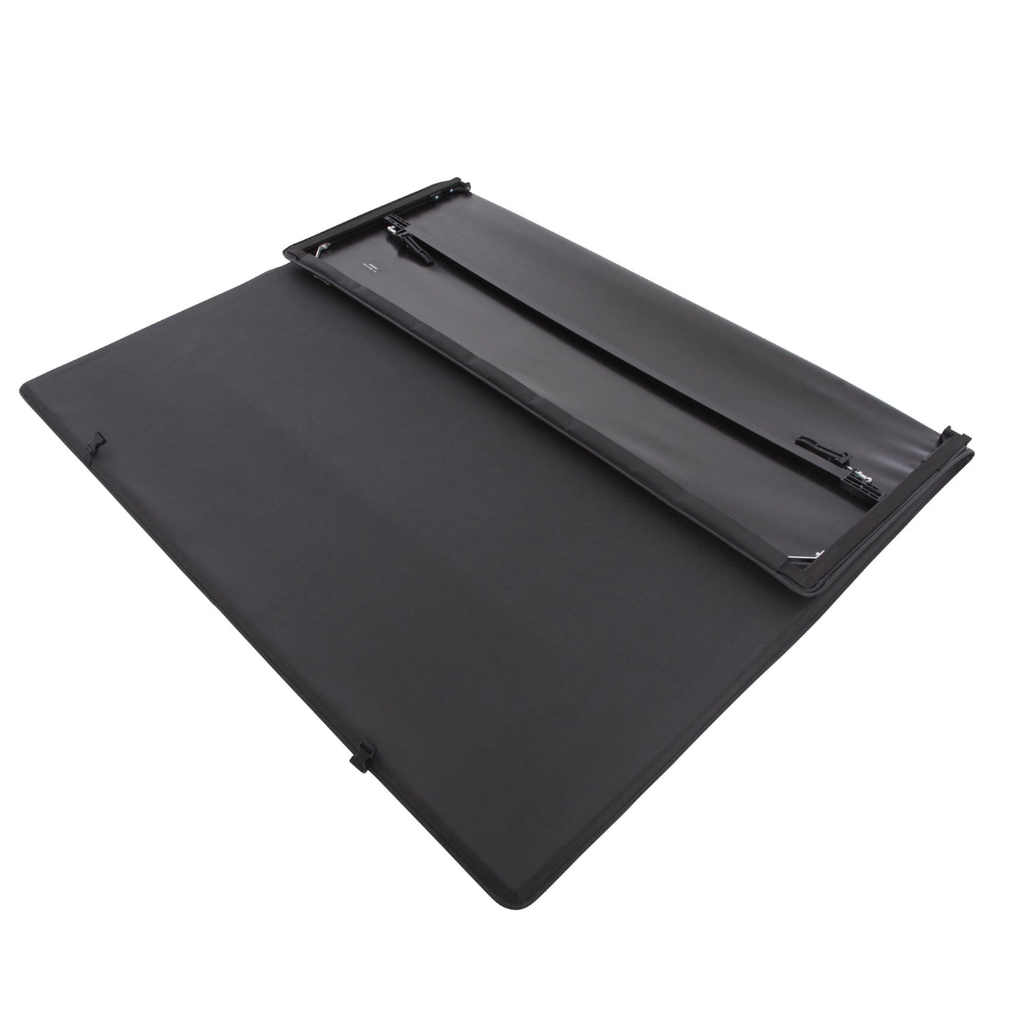 Smittybilt Smart Cover Trifold Tonneau Cover Incl. Cargo Net Black I 2620012