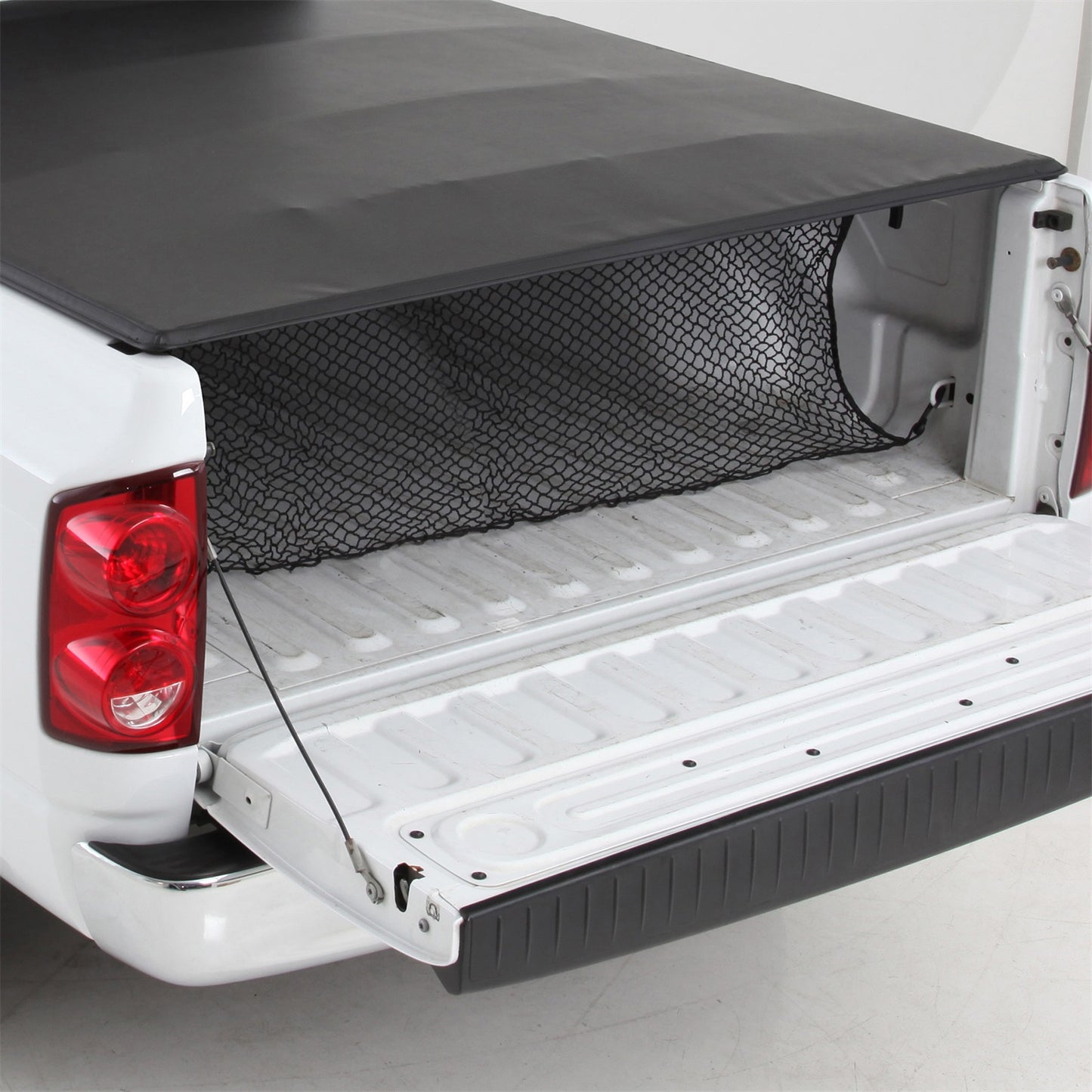 Smittybilt Smart Cover Trifold Tonneau Cover Incl. Cargo Net Black I 2620012