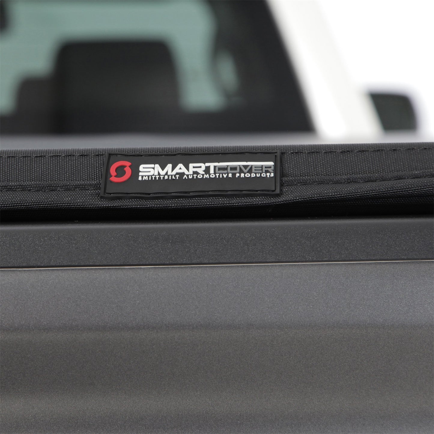 Smittybilt Smart Cover Trifold Tonneau Cover Incl. Cargo Net Black I 2620012