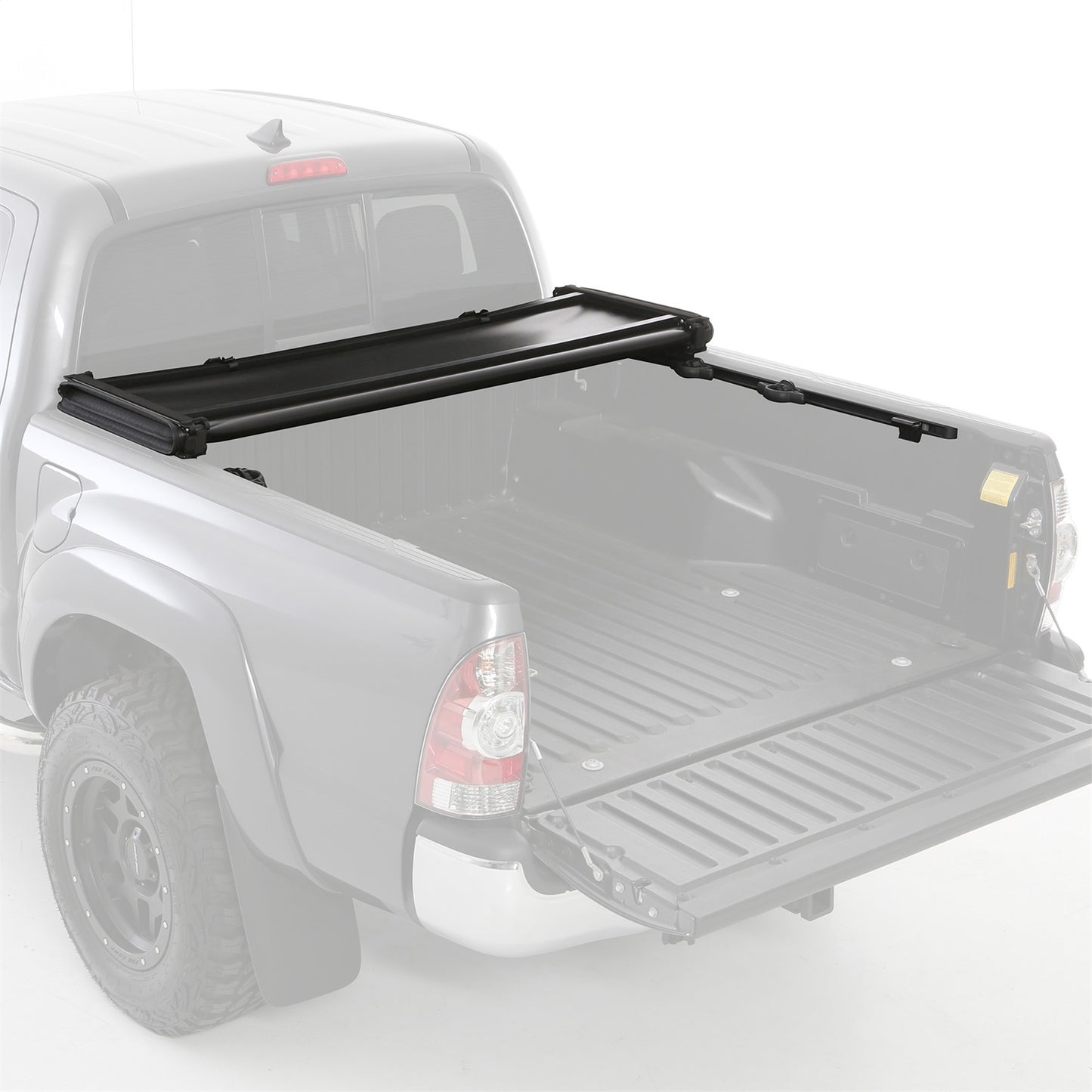 Smittybilt Smart Cover Trifold Tonneau Cover Incl. Cargo Net Black I 2620012
