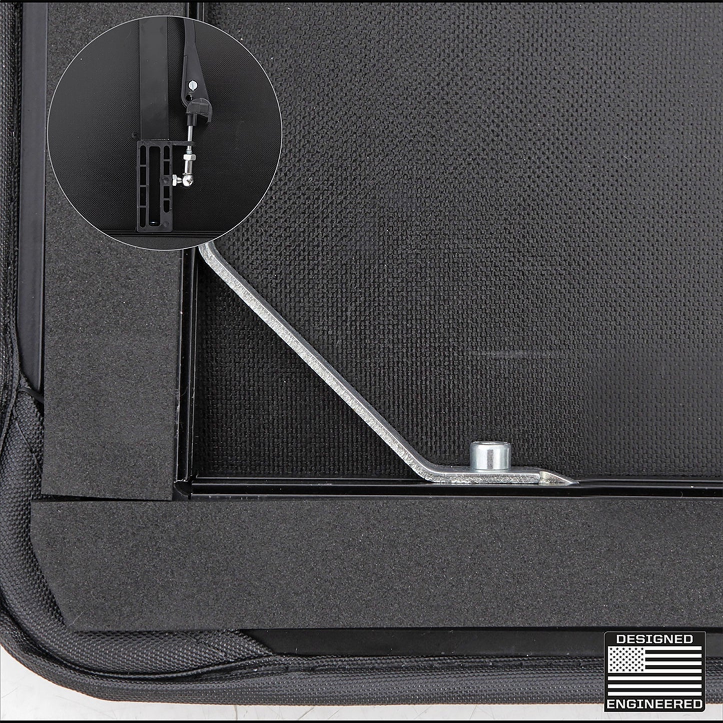 Smittybilt Smart Cover Trifold Tonneau Cover Incl. Cargo Net Black I 2620032