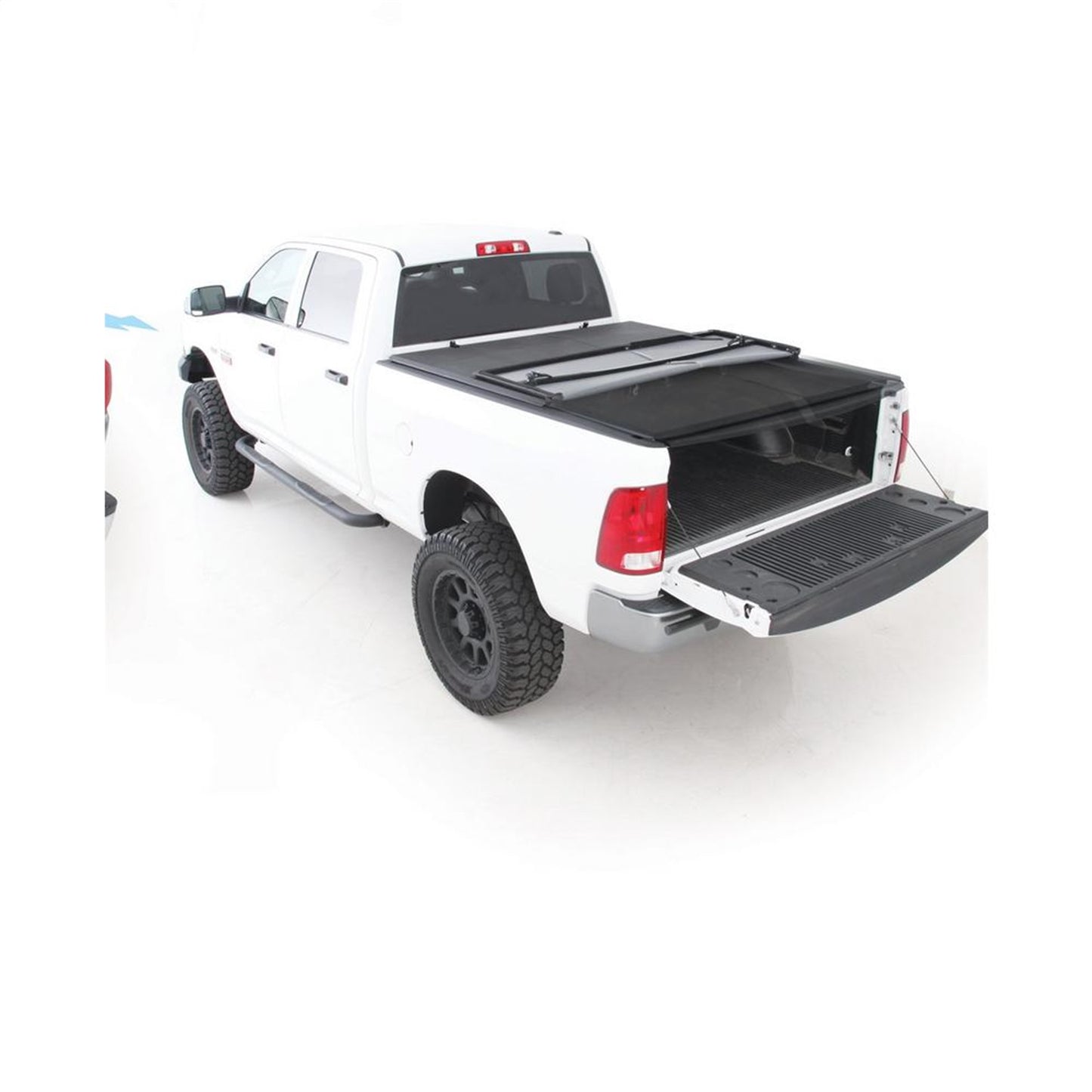 Smittybilt Smart Cover Trifold Tonneau Cover Fits 5 Ft. Bed Vinyl w/6061 Aircraft Aluminum Frame I 2640071
