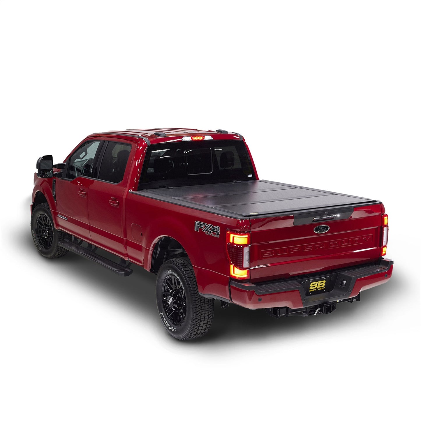 Smittybilt Bed Guard Tonneau Cover Direct Fit Black Hardware Included I 2730002