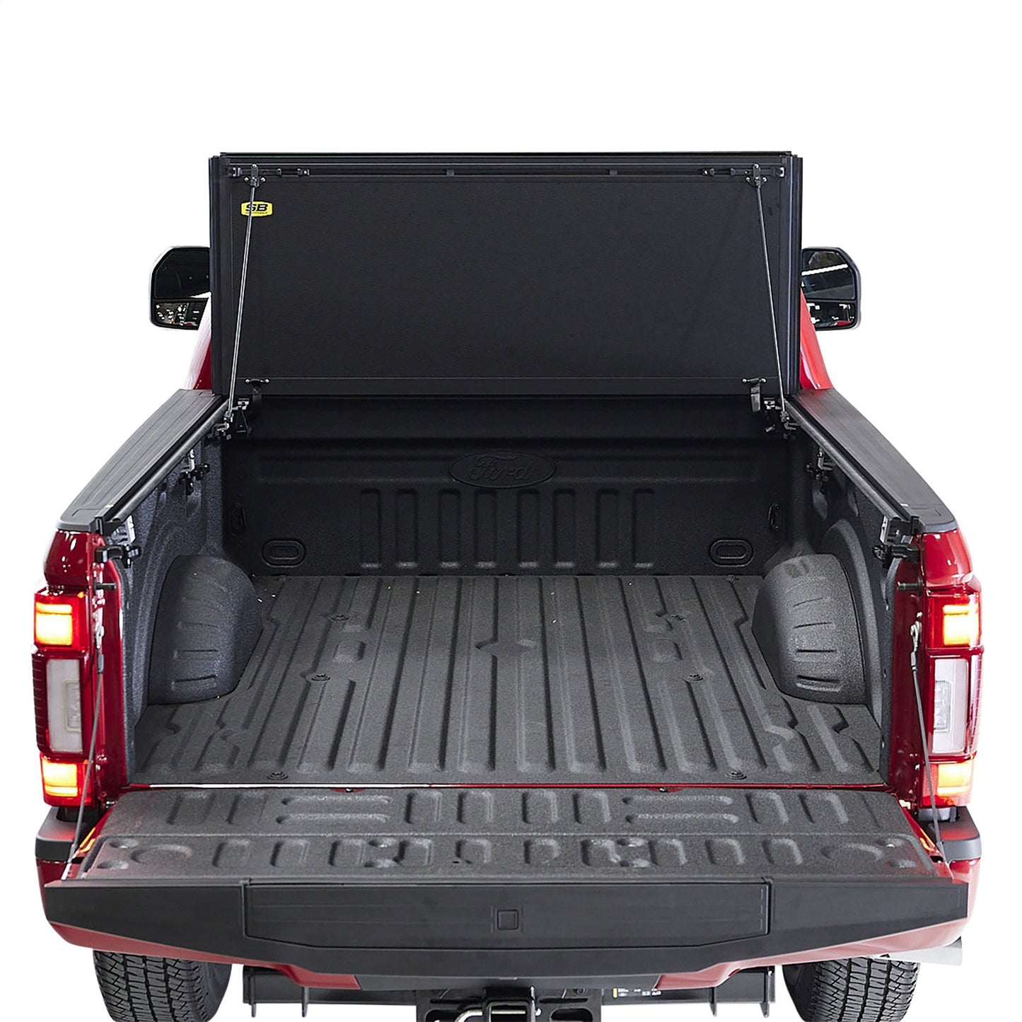 Smittybilt Bed Guard Tonneau Cover Direct Fit Black Hardware Included I 2730002
