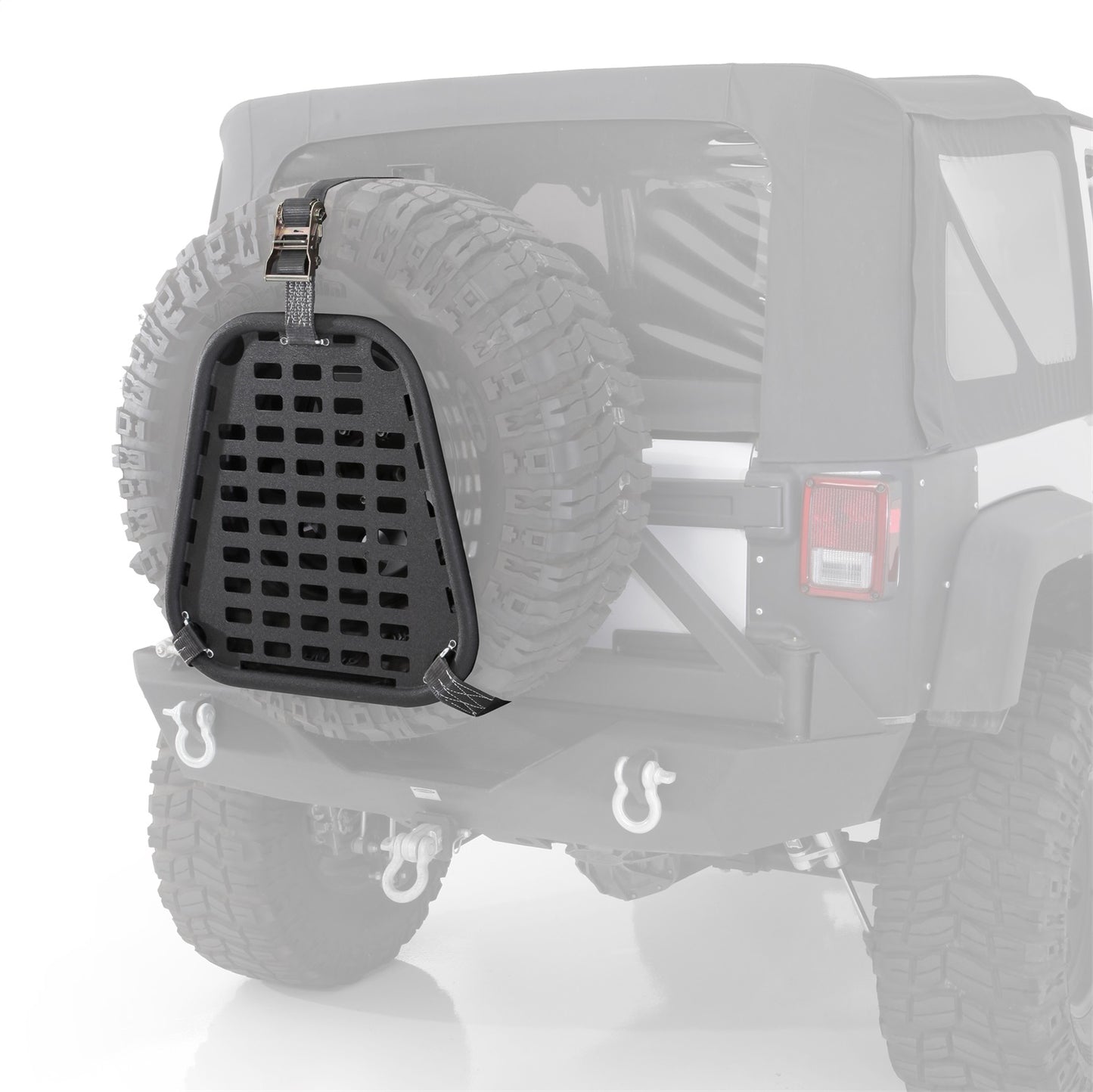 Smittybilt I-Rack 2 Incl. Main Plate and Ratchet Straps I 2739