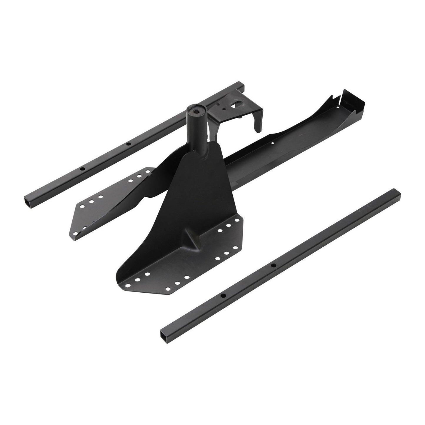 Smittybilt SRC Oversized Tire Carrier Mount Textured Black Holds Up to 37 in. Tire I 2743