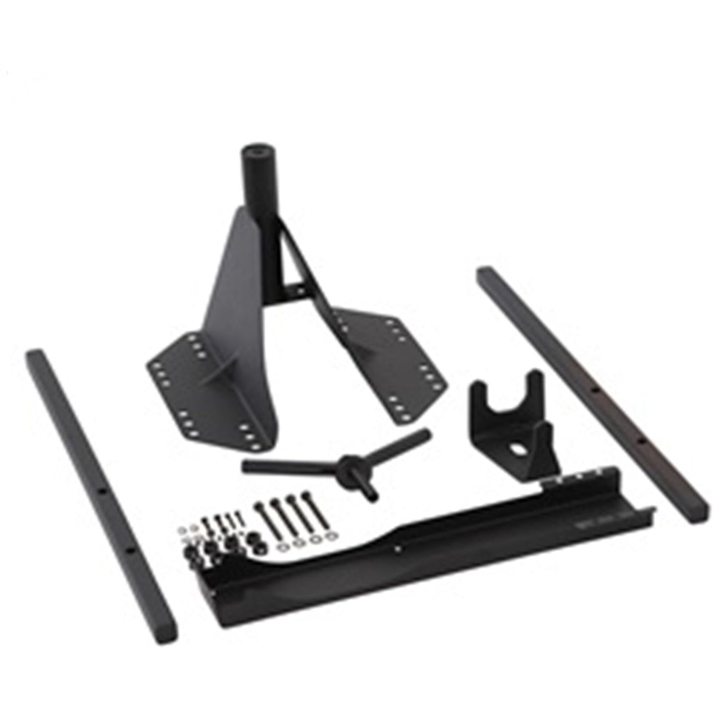 Smittybilt SRC Oversized Tire Carrier Mount Textured Black Holds Up to 37 in. Tire I 2743