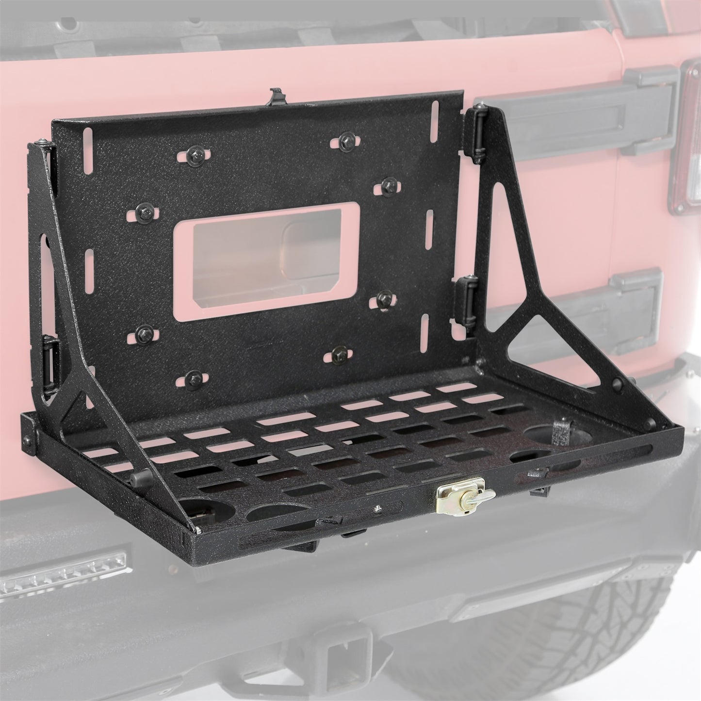 Smittybilt Tailgate Table Black 1/8 in. Steel I 2793