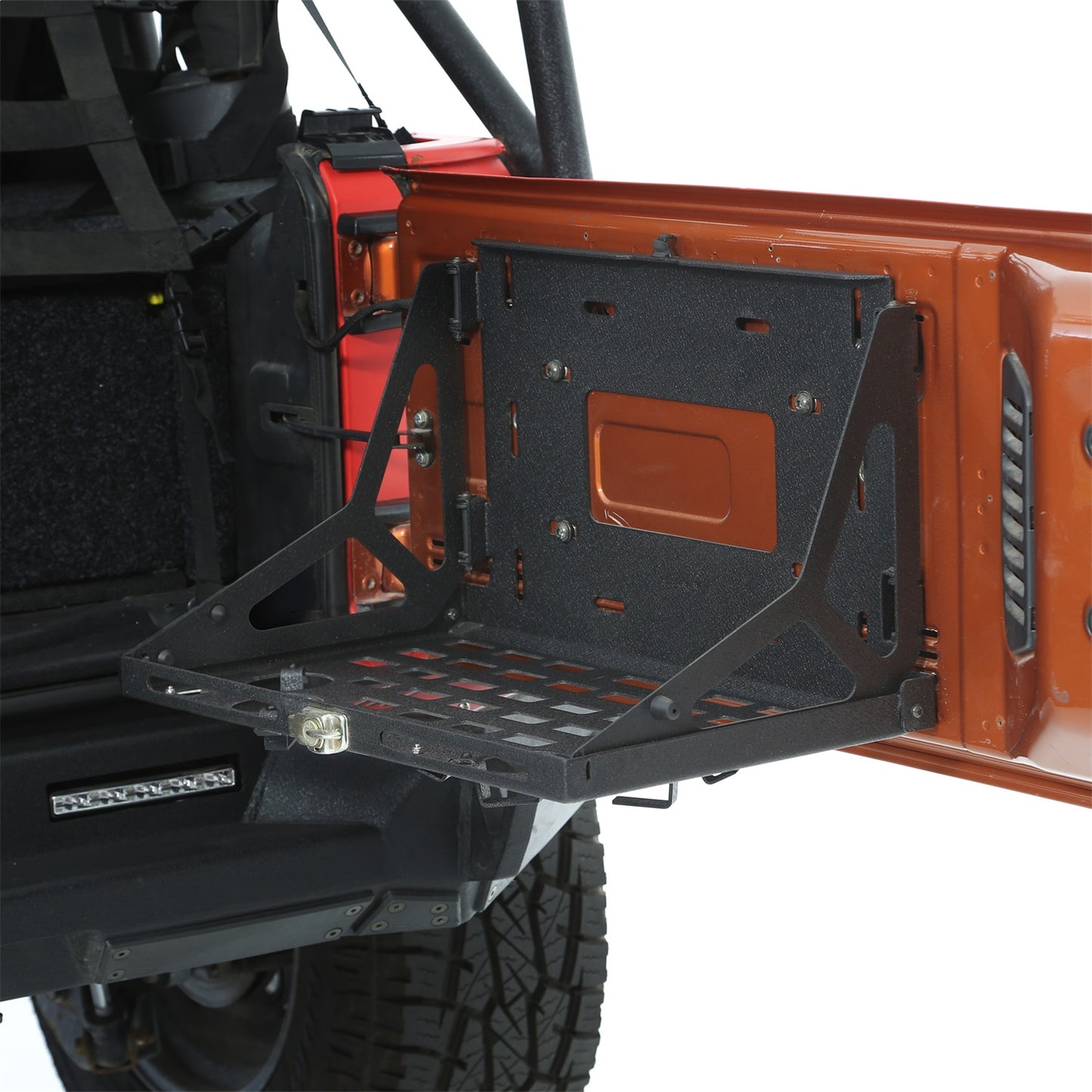 Smittybilt Tailgate Table Black 1/8 in. Steel I 2793