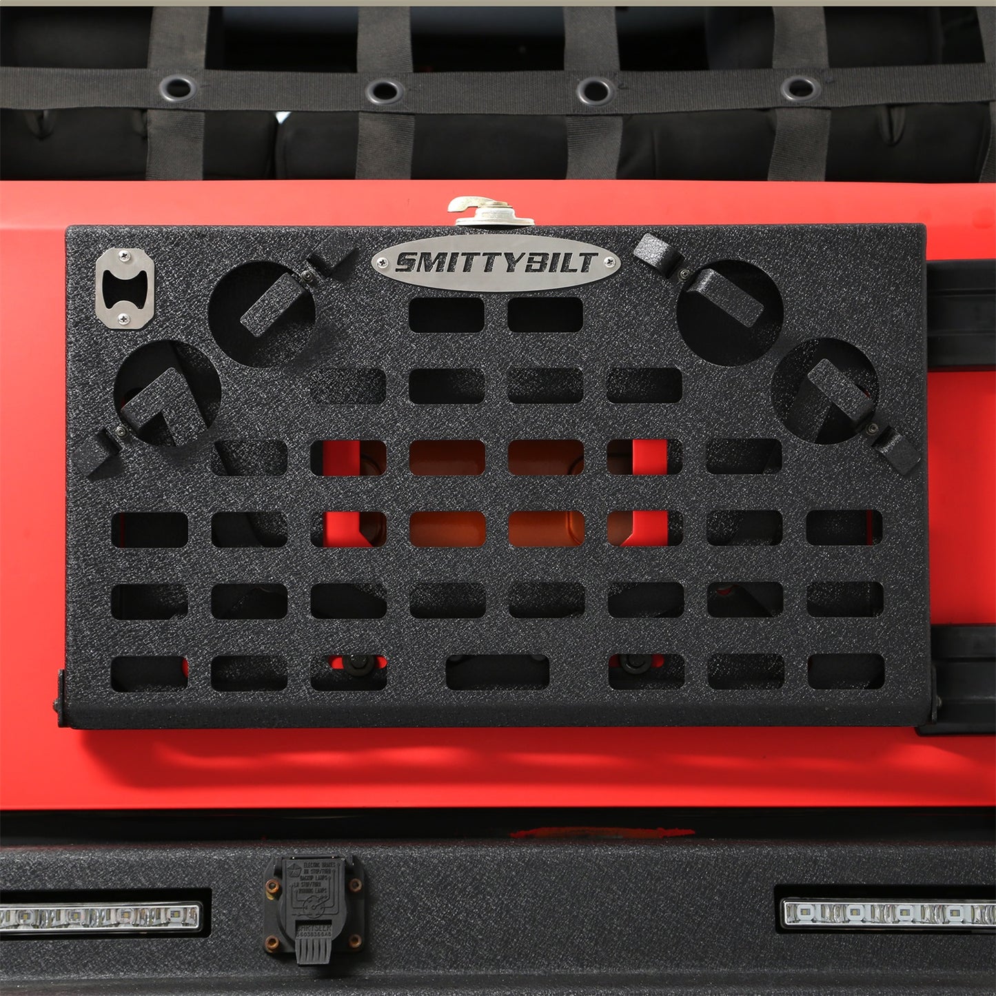 Smittybilt Tailgate Table Black 1/8 in. Steel I 2793