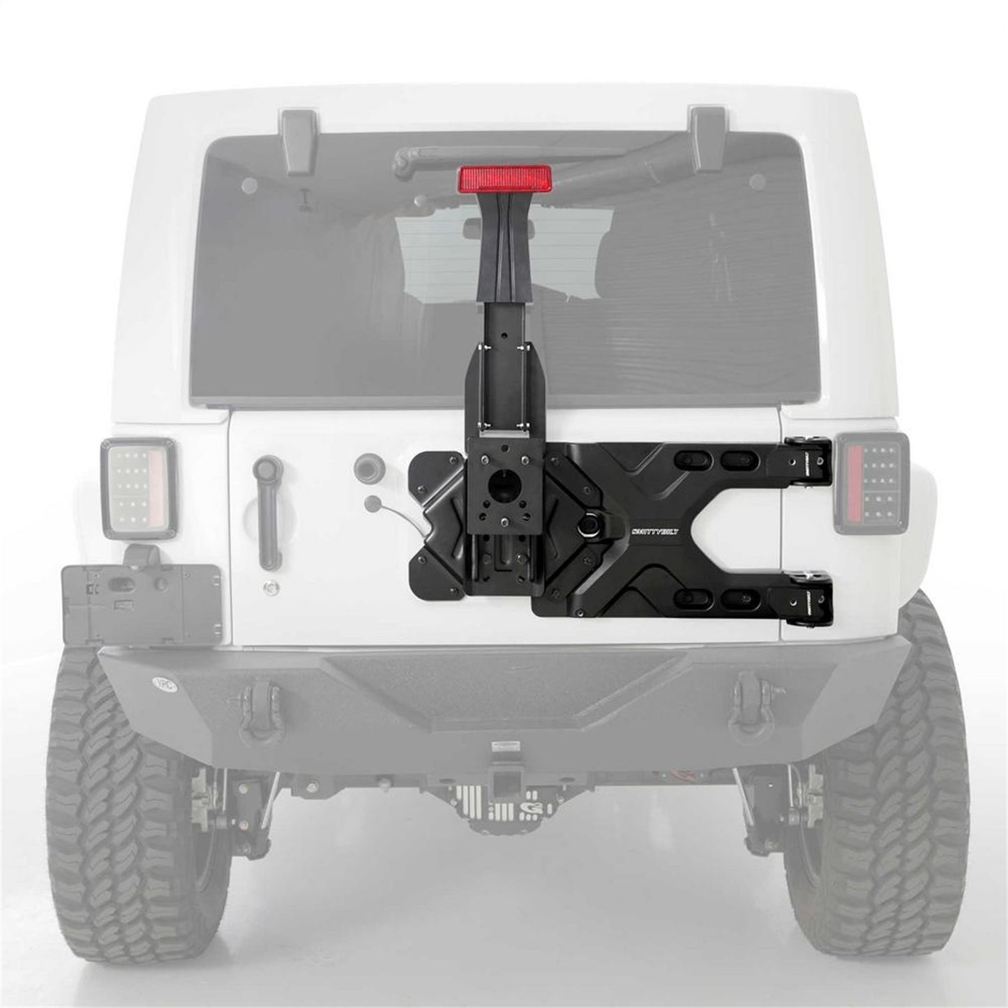 Smittybilt Pivot HD Tire Carrier Up To 37 in. Tire I 2843