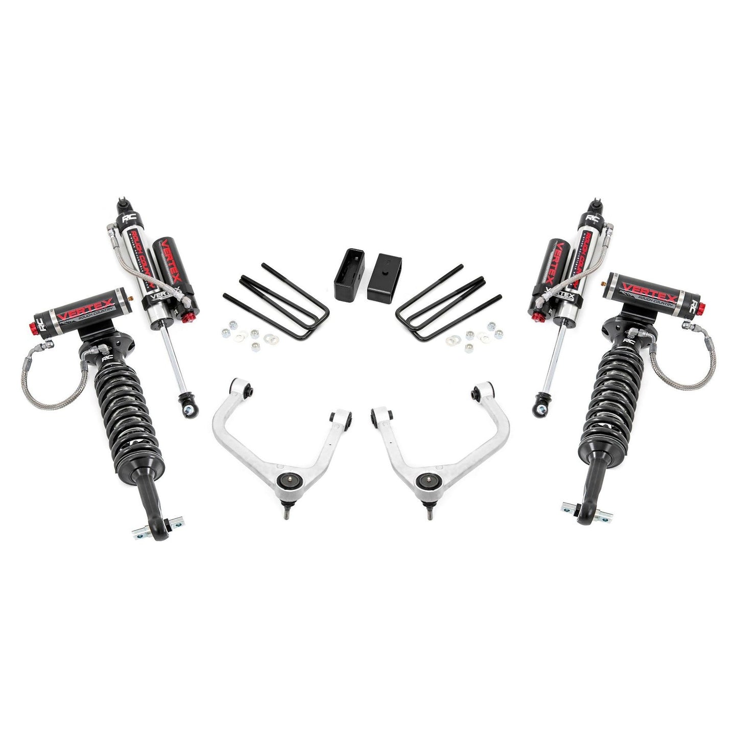Rough Country Vertex Coilovers w/Vertex Shocks 3.5 Inch Lift Kit I 29550
