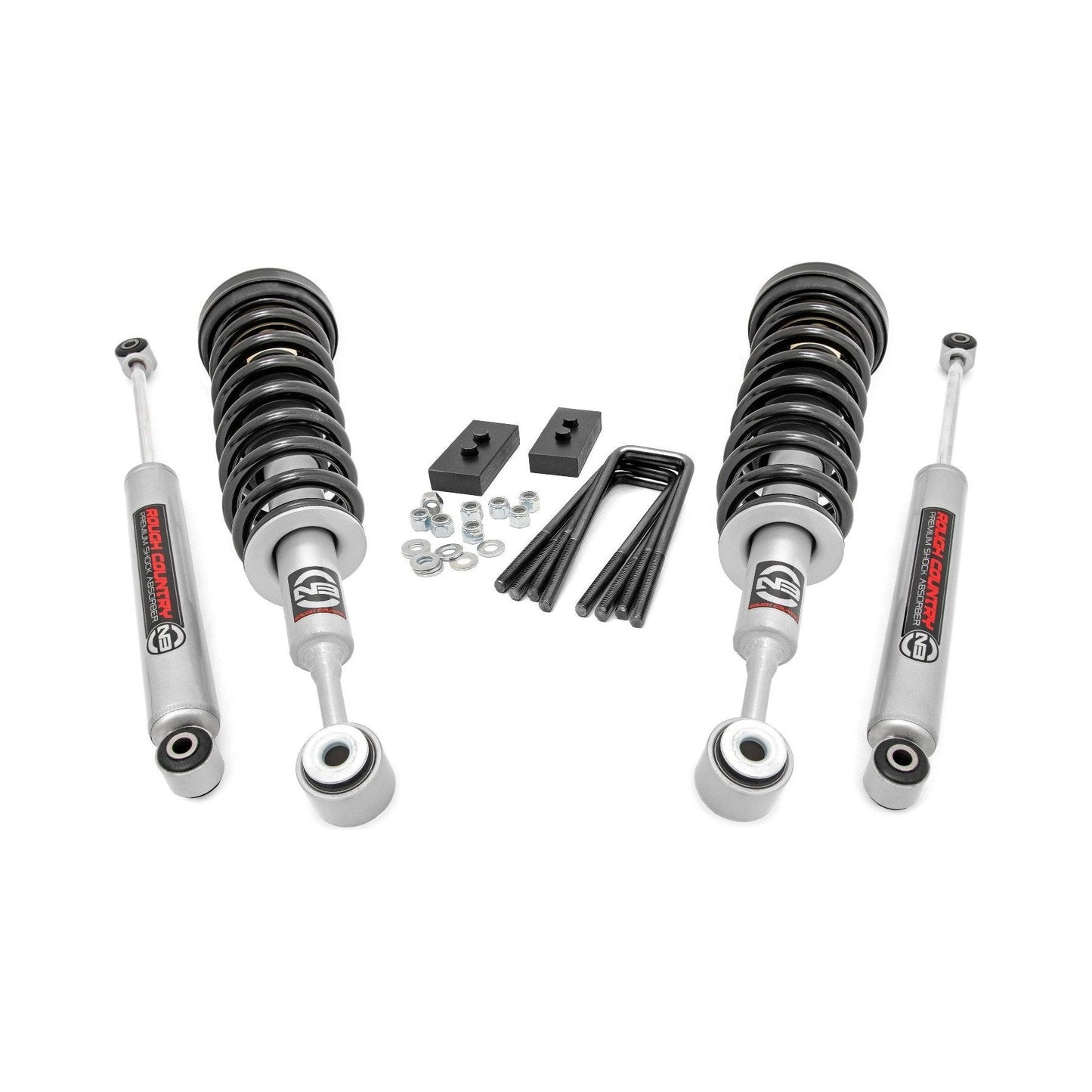 Rough Country N3 Struts w/N3 Rear Shocks 2 Inch Lift Kit I 57032