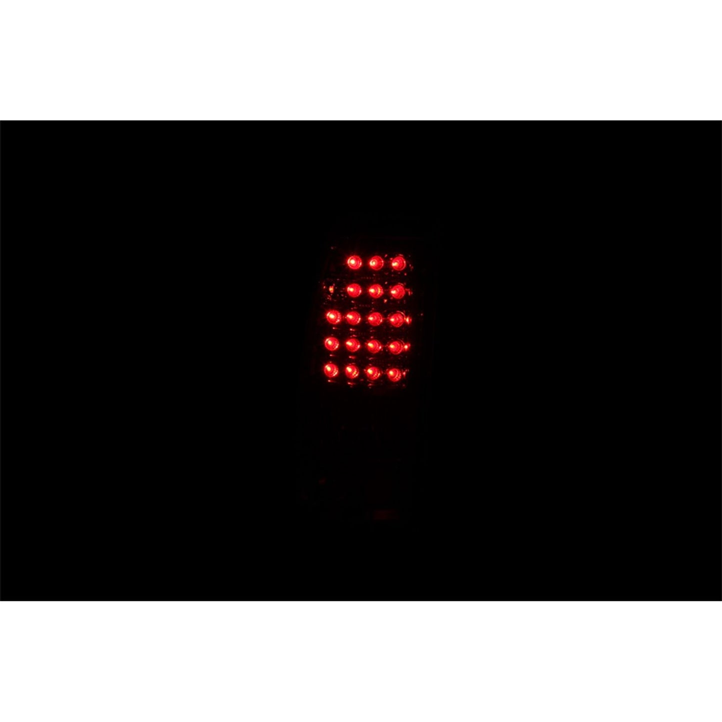 Anzo USA | LED Tail Light Assembly LED Clear Lens Chrome Housing Pair | Fits Silverado 1500 | 311008