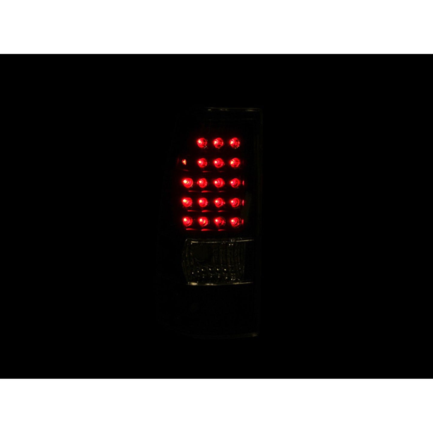 Anzo USA | LED Tail Light Assembly LED Clear Lens Black Housing Pair | Fits Silverado 1500 | 311012