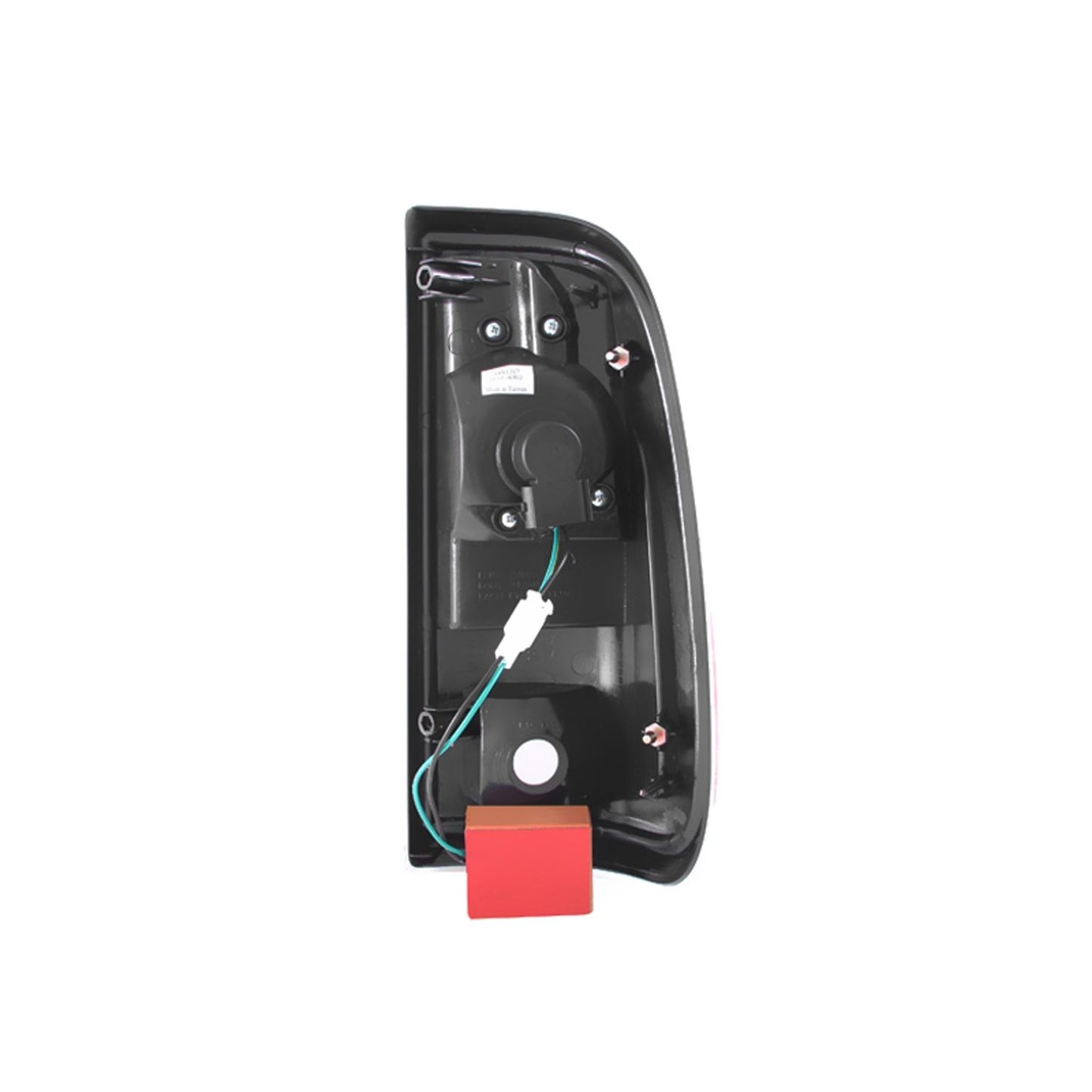 Anzo USA | Tail Light Assembly LED Clear Lens Chrome Housing Pair | Fits F-250 Super Duty | 311128