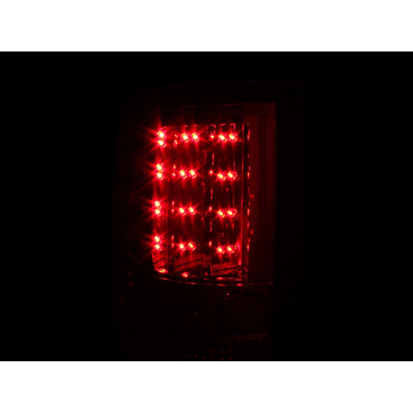Anzo USA | LED Tail Light Assembly LED Clear Lens Black Housing Pair | Fits Ram 1500 | 311144