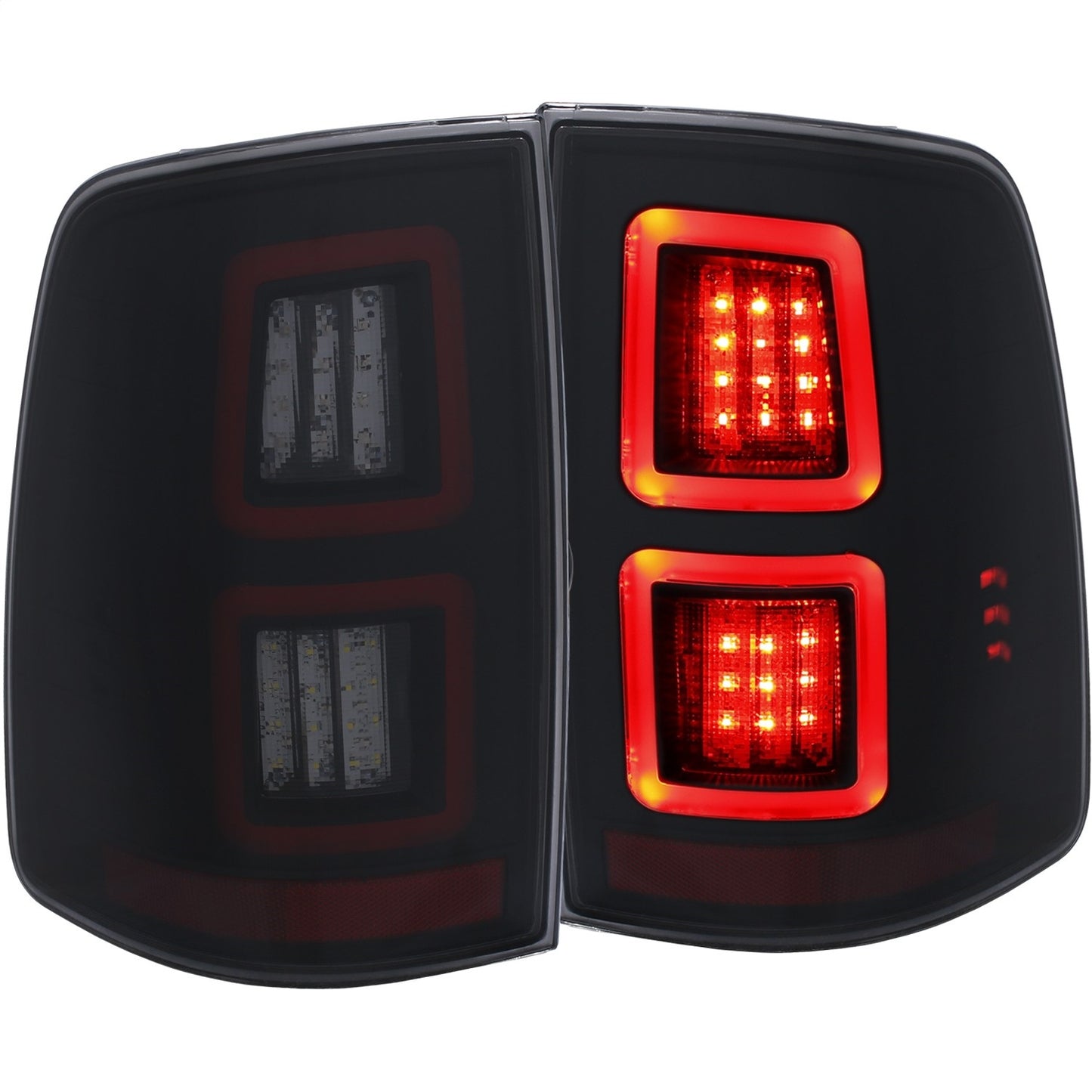 Anzo USA | LED Tail Light Assembly LED Smoke | Fits Ram 1500 | 311274