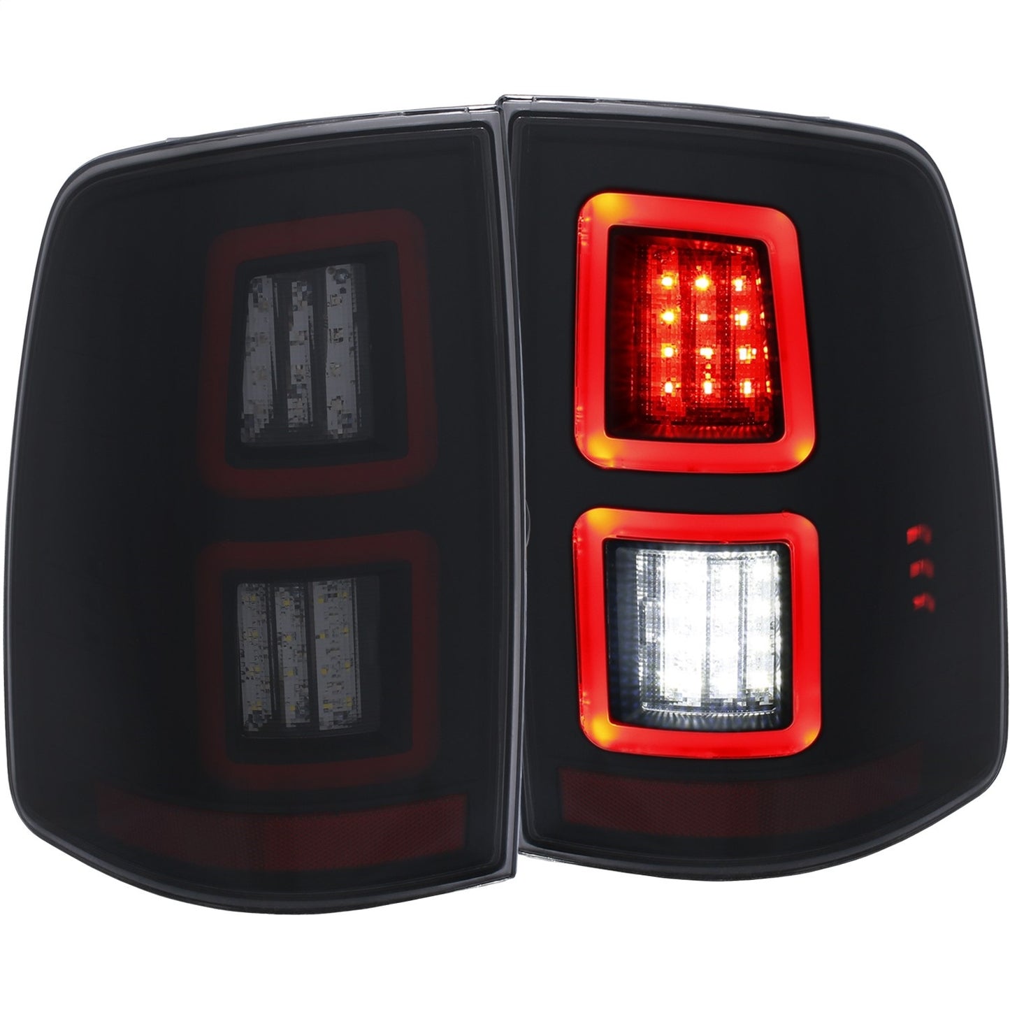 Anzo USA | LED Tail Light Assembly LED Smoke | Fits Ram 1500 | 311274