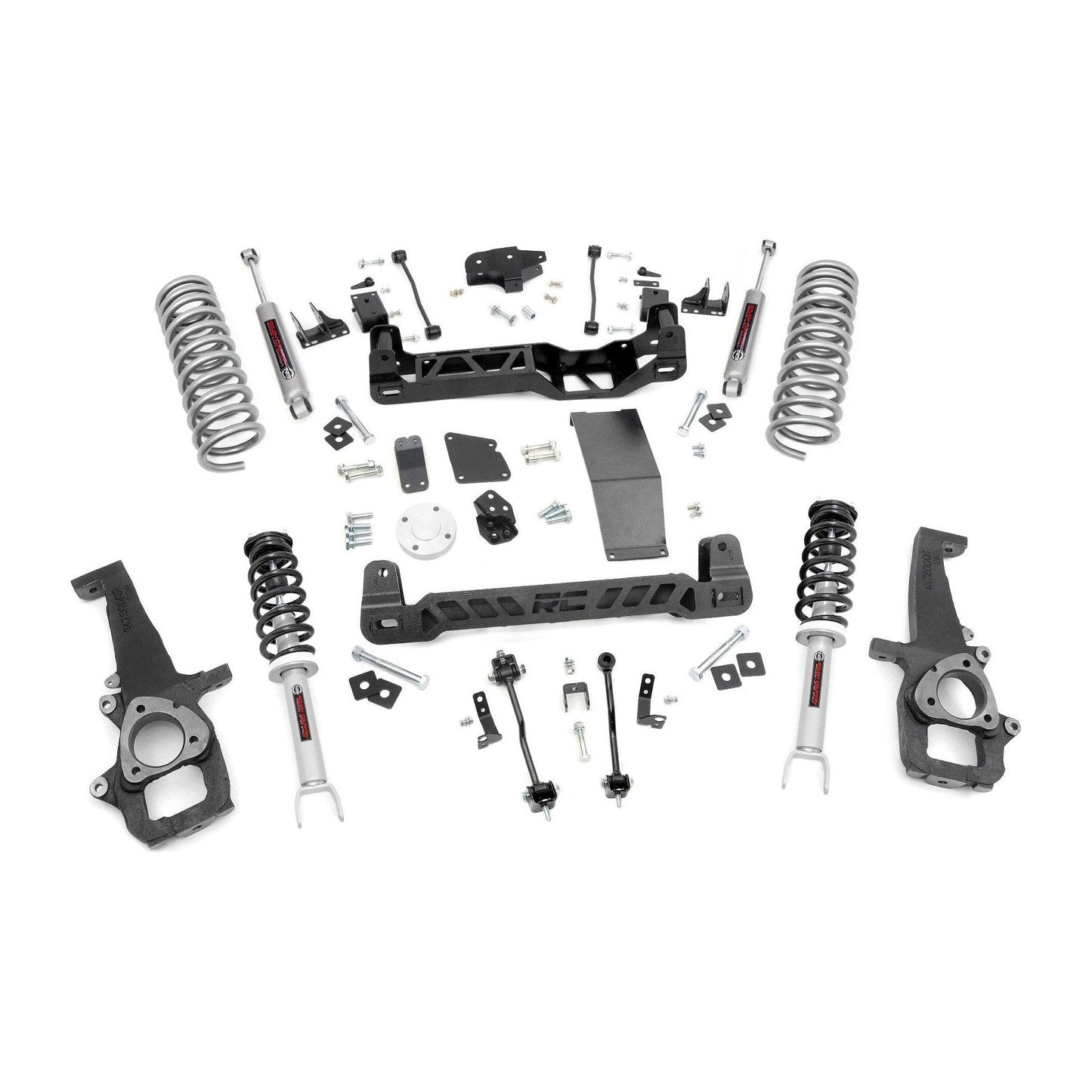 Rough Country N3 Shocks & Rear Variable Rate Coils 6 Inch Lift Kit I 33232