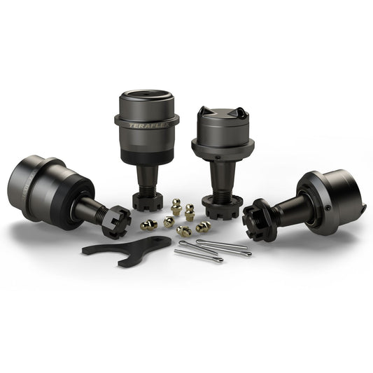 TeraFlex | 07-18 Wrangler JK Dana 30/44 HD Ball Joint Kit w/out Knurl Upper & Lower Set of 4 TeraFlex | 3442002