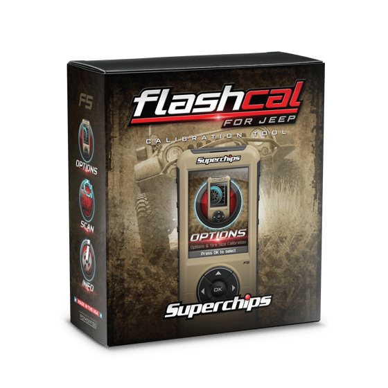 SUPERCHIPS FLASH CAL for 07-18 Jeep Wrangler JK - 3571