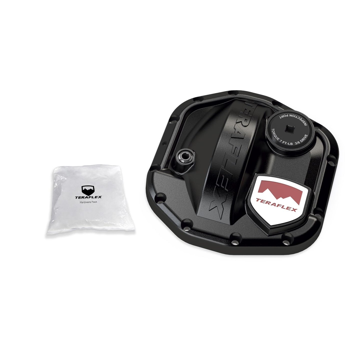 TeraFlex | Dana 30 AdvanTEK M186 HD Differential Cover Kit Front 18-Up Wrangler JL/Gladiator TeraFlex | 3990731