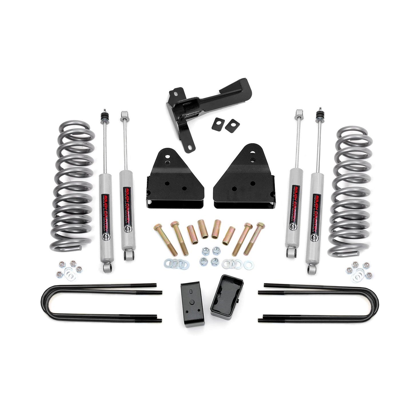 ROUGH COUNTRY 3 Inch Lift Kit | FR Springs | Ford F-250/F-350 Super Duty 4WD (2008-2010) | 521.2