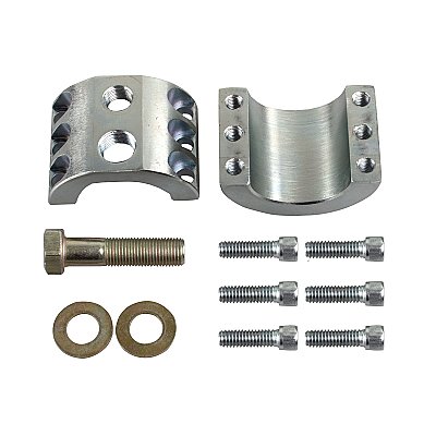 Synergy Steering Stabilizer Clamp: Factory Jeep JL / JT Tie Rod | 1-5/8"