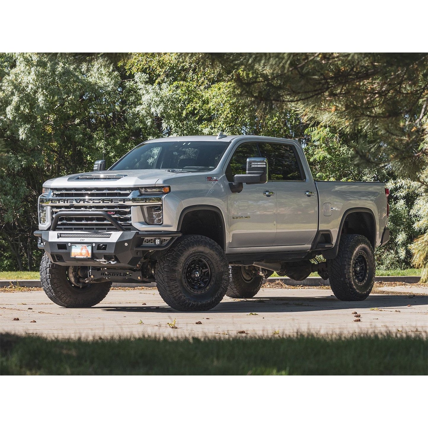 ReadyLIFT 8'' MAX3.3 Suspension System w/ Falcon 3.3 Shocks and Fab UCA Arms (2500HD/3500HD) 42-30840