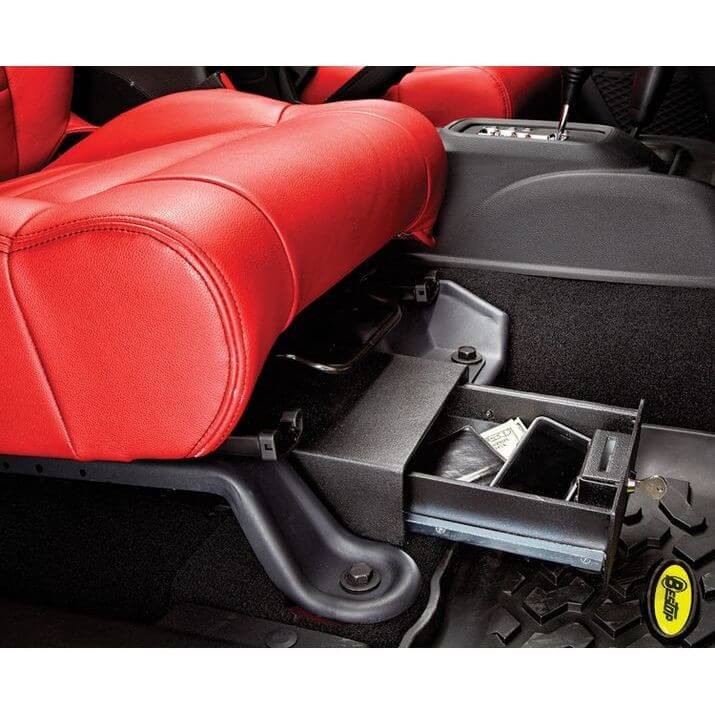 BESTOP | Underseat LockBox For Jeep 07-18 Wrangler JK 4-Door 08-10 Wrangler JK 2-Door Passenger Side Bestop | 42642-01