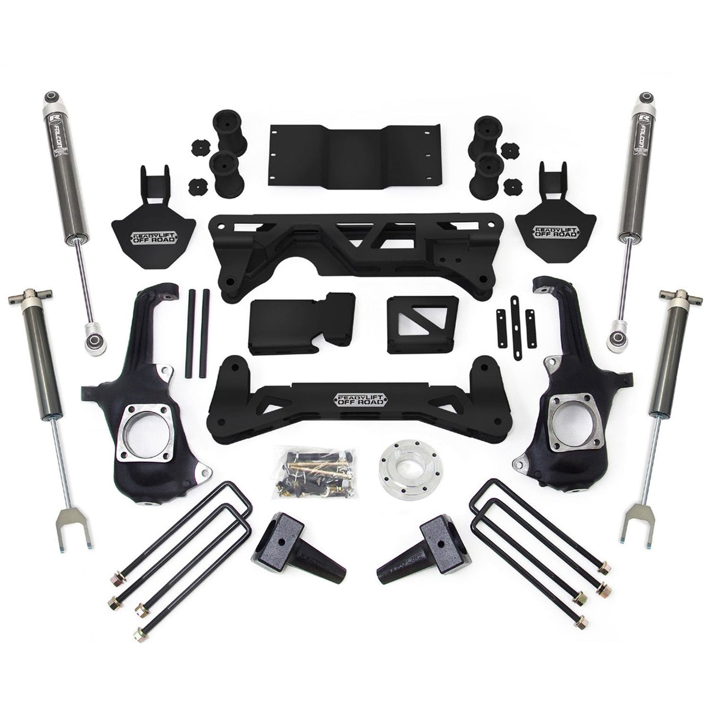 ReadyLIFT 5-6'' Lift Kit 2500HD/3500HD W/ Falcon Shocks (2500HD/3500HD) 44-30520