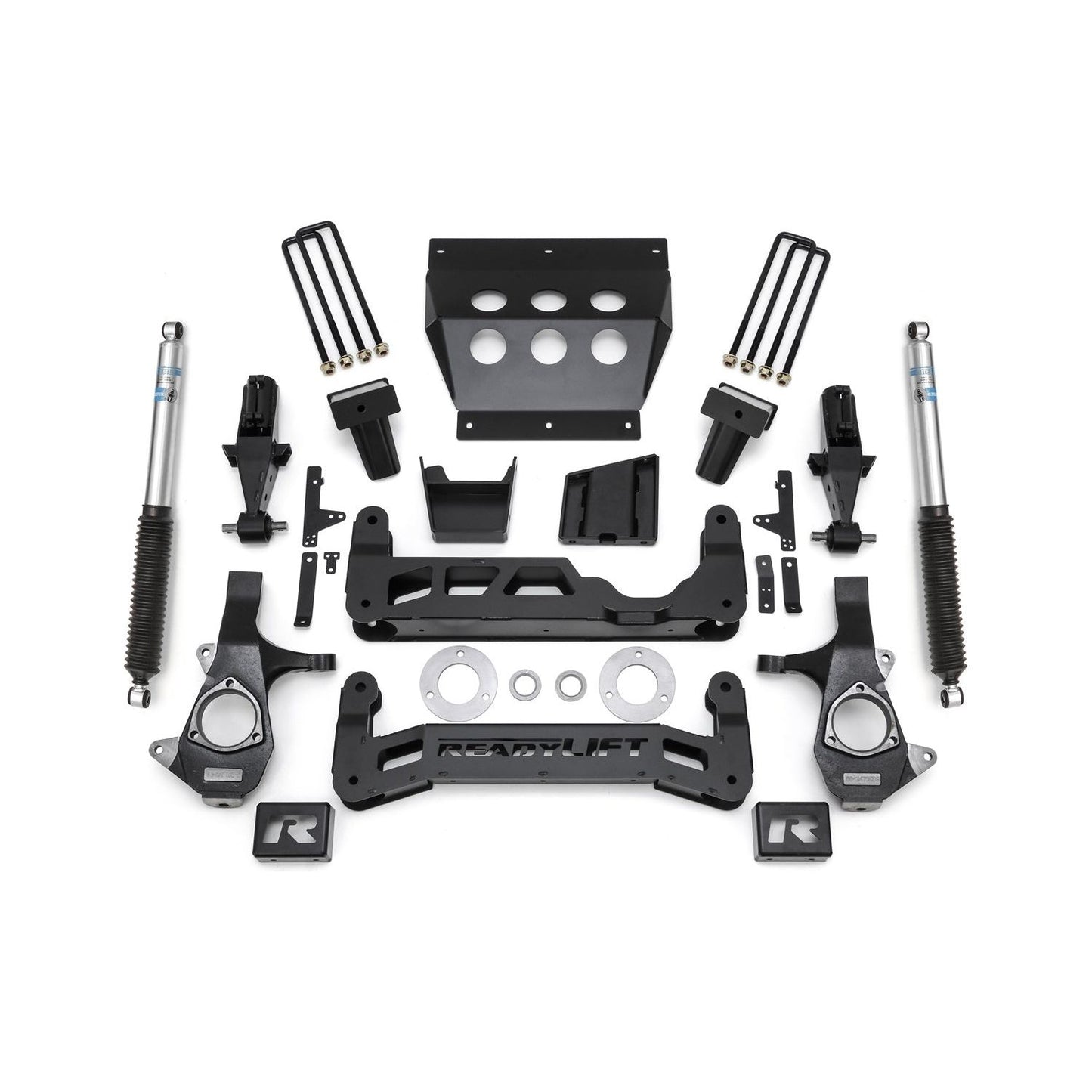 ReadyLIFT 7'' Big Lift Kit for Cast Steel OE Upper Control Arms with Bilstein Shocks (1500) 44-3471
