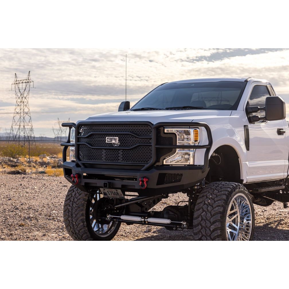 Body Armor 4x4 2017-2022 FORD F-250/F-350/F-450/F-550 SUPER DUTY AMBUSH XT FRONT BUMPER (NON-WINCH) FD-20341