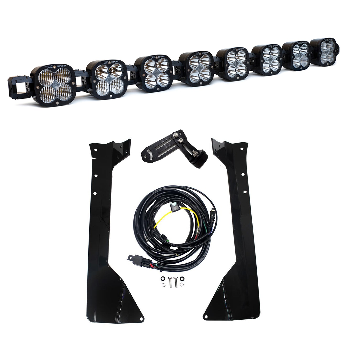 BAJA DESIGNS Jeep JK XL nkable Roof Bar Kit 07-16 Wrangler JK Baja Desgins I 447099