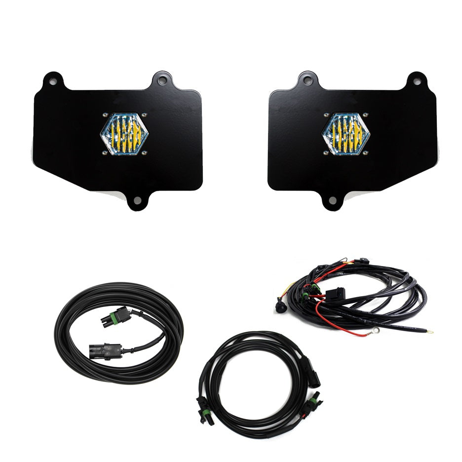 BAJA DESIGNS Jeep JT LED Light Dual S1 Reverse Kit For 18-Pres Wrangler JT Baja Designs I 447652