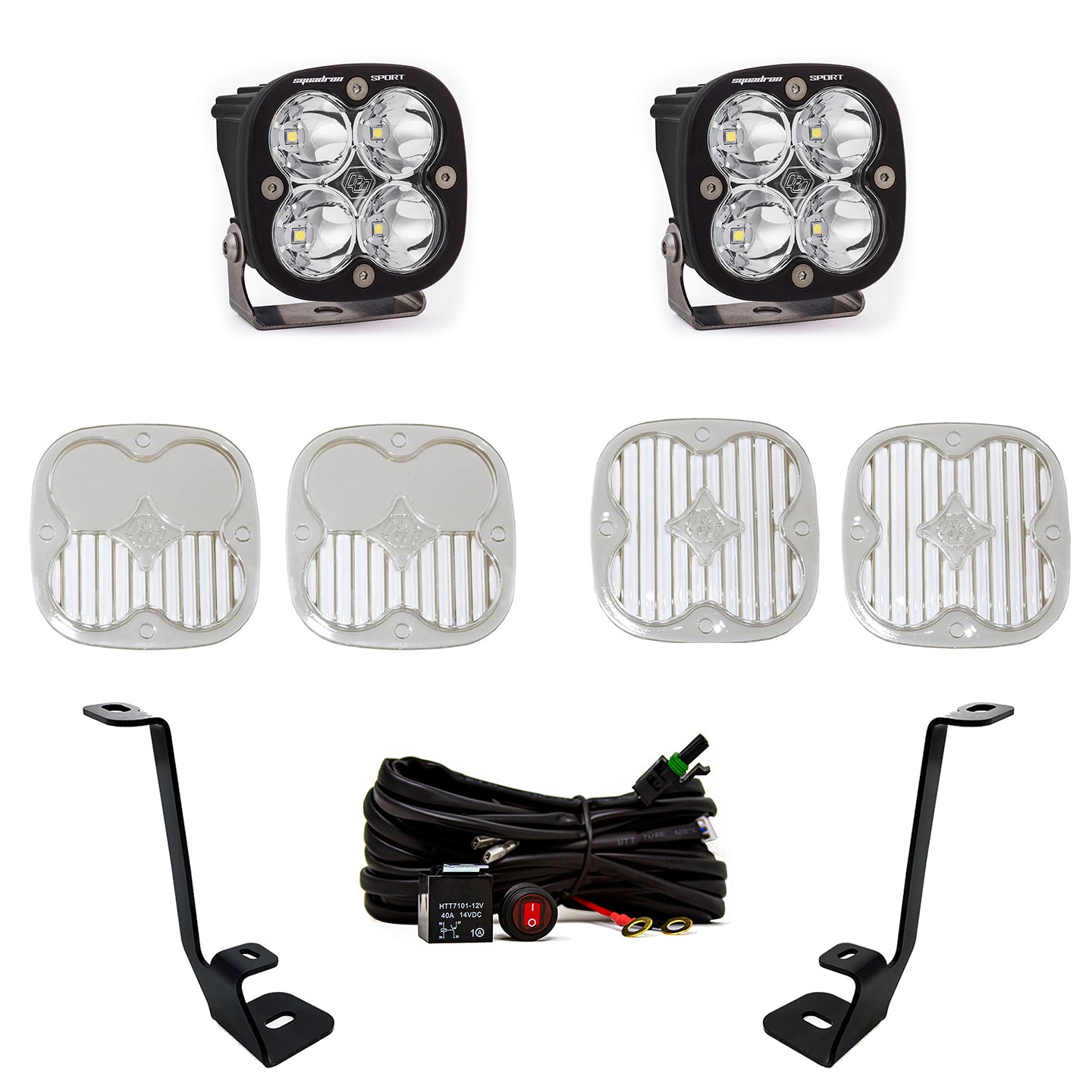 BAJA DESIGNS F-150 A Pillar kit Squadron Sport Spot 21-On Ford F150 Baja Designs I 447695