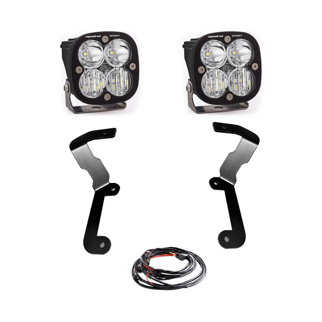 BAJA DESIGNS Sierra 1500 19-On Squadron Sport A Pillar Light Kit Baja Designs I 447742