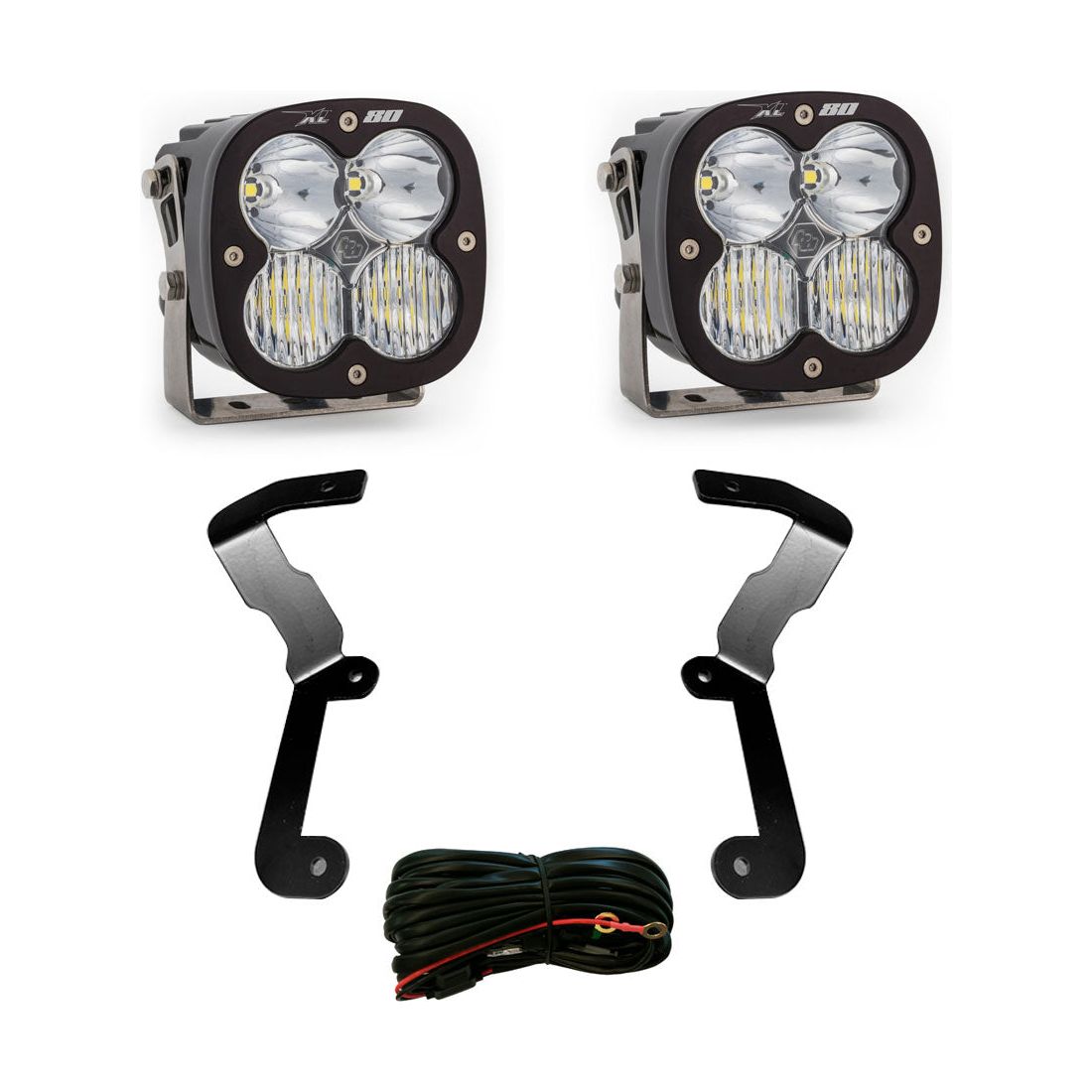 BAJA DESIGNS Sierra 1500 19-On XL80 A Pillar Light Kit Baja Designs I 447877