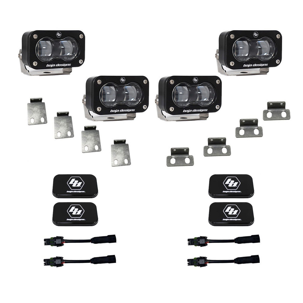 BAJA DESIGNS S2 SAE Fog Pocket Kit Fits 21-On Ford Raptor Baja Designs I 448166