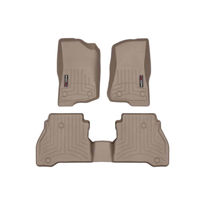 WeatherTech FloorLiner Combo (Front & Rear) for 2018-C JLU
