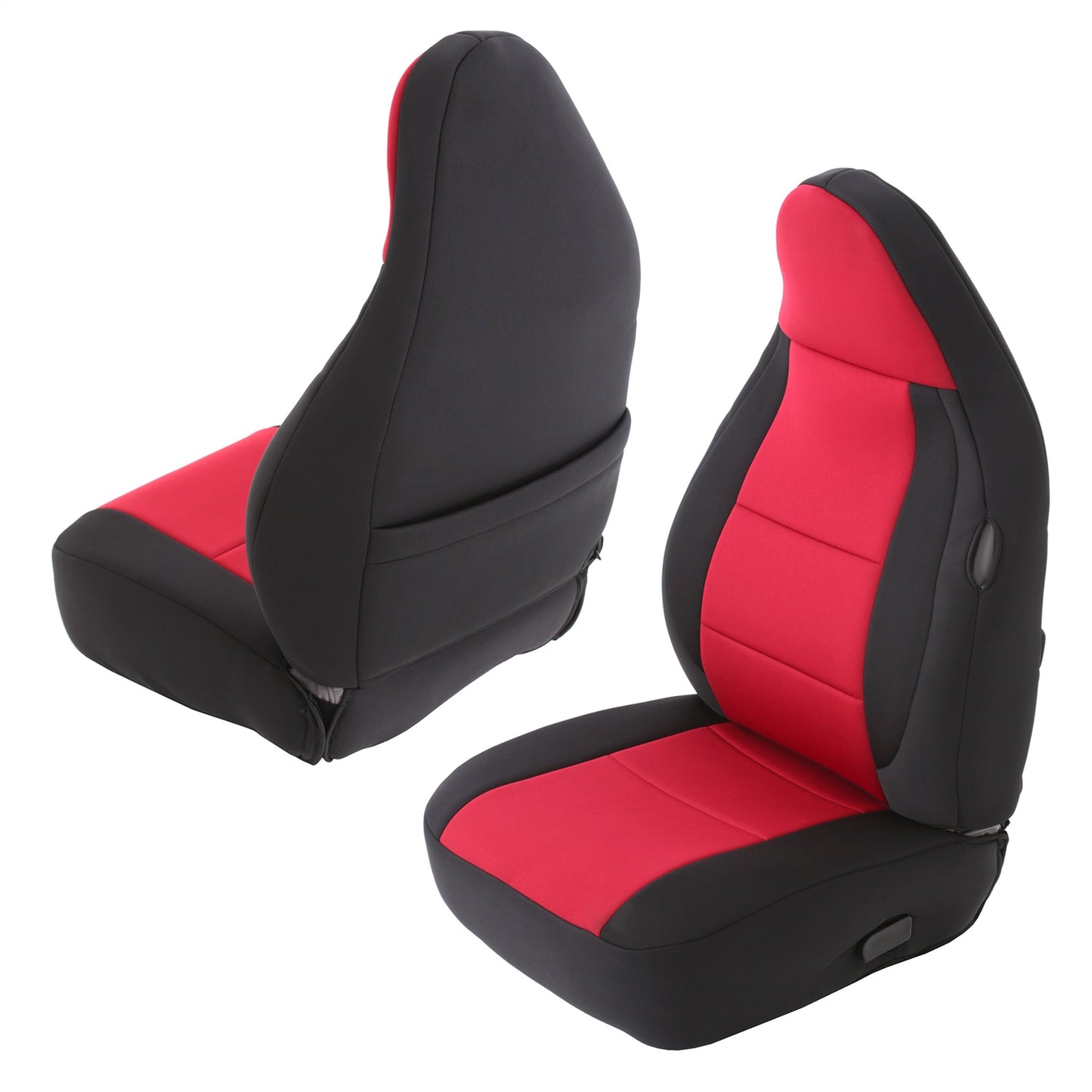 Smittybilt Neoprene Seat Cover Black/Red Front/Rear I 471230