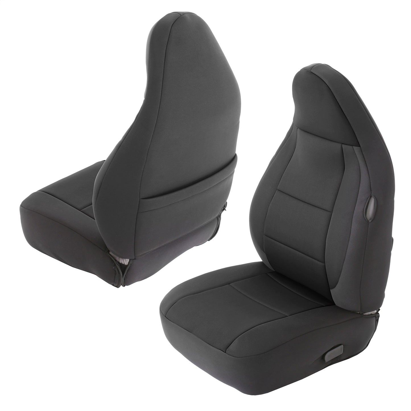 Smittybilt Neoprene Seat Cover Black/Black Front/Rear I 471301