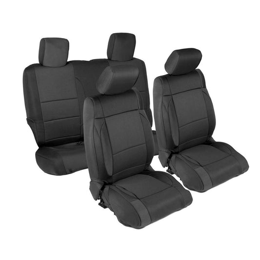 Smittybilt Neoprene Seat Cover Front/Rear Black/Black I 471401
