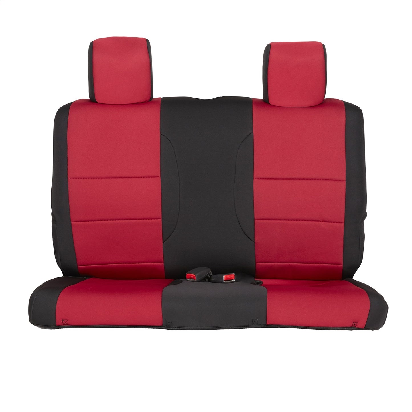 Smittybilt Neoprene Seat Cover Black/Red Front/Rear I 471530