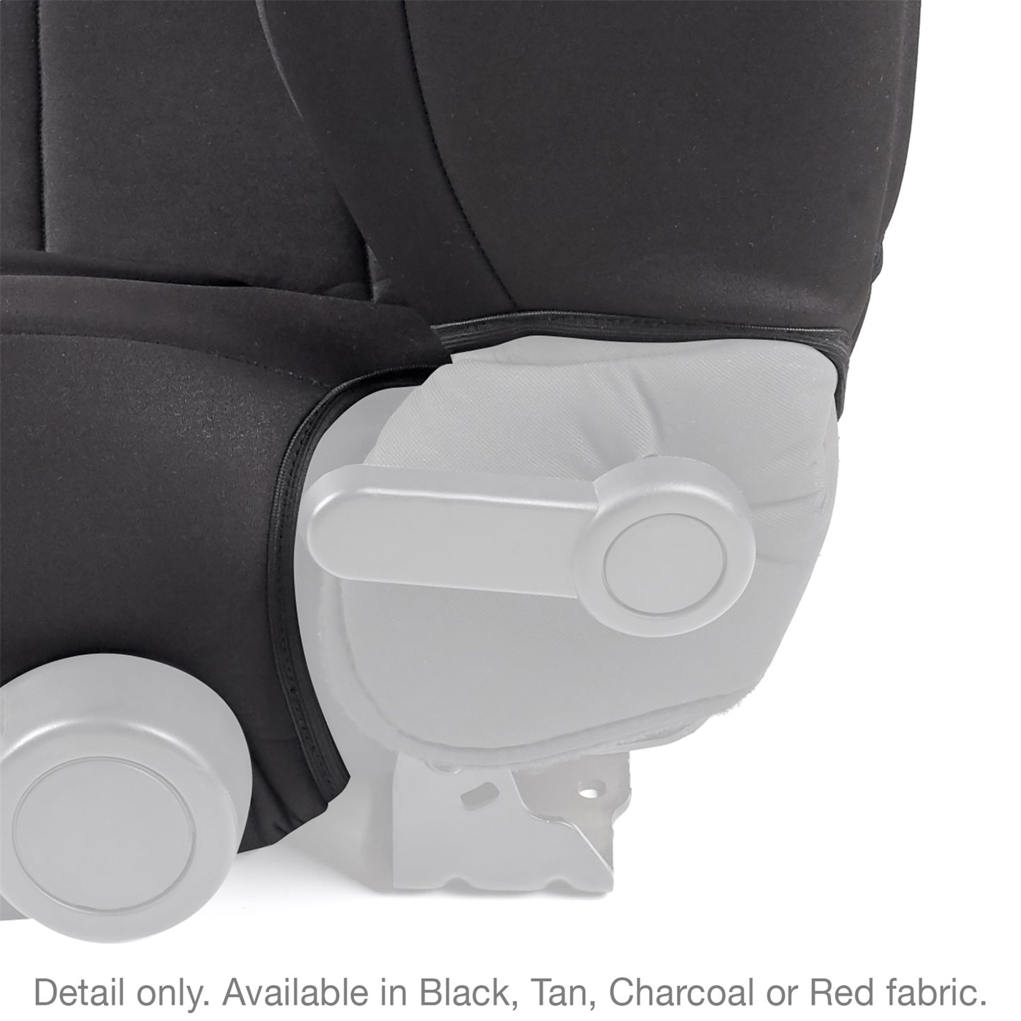 Smittybilt Neoprene Seat Cover Black/Red Front/Rear I 471630