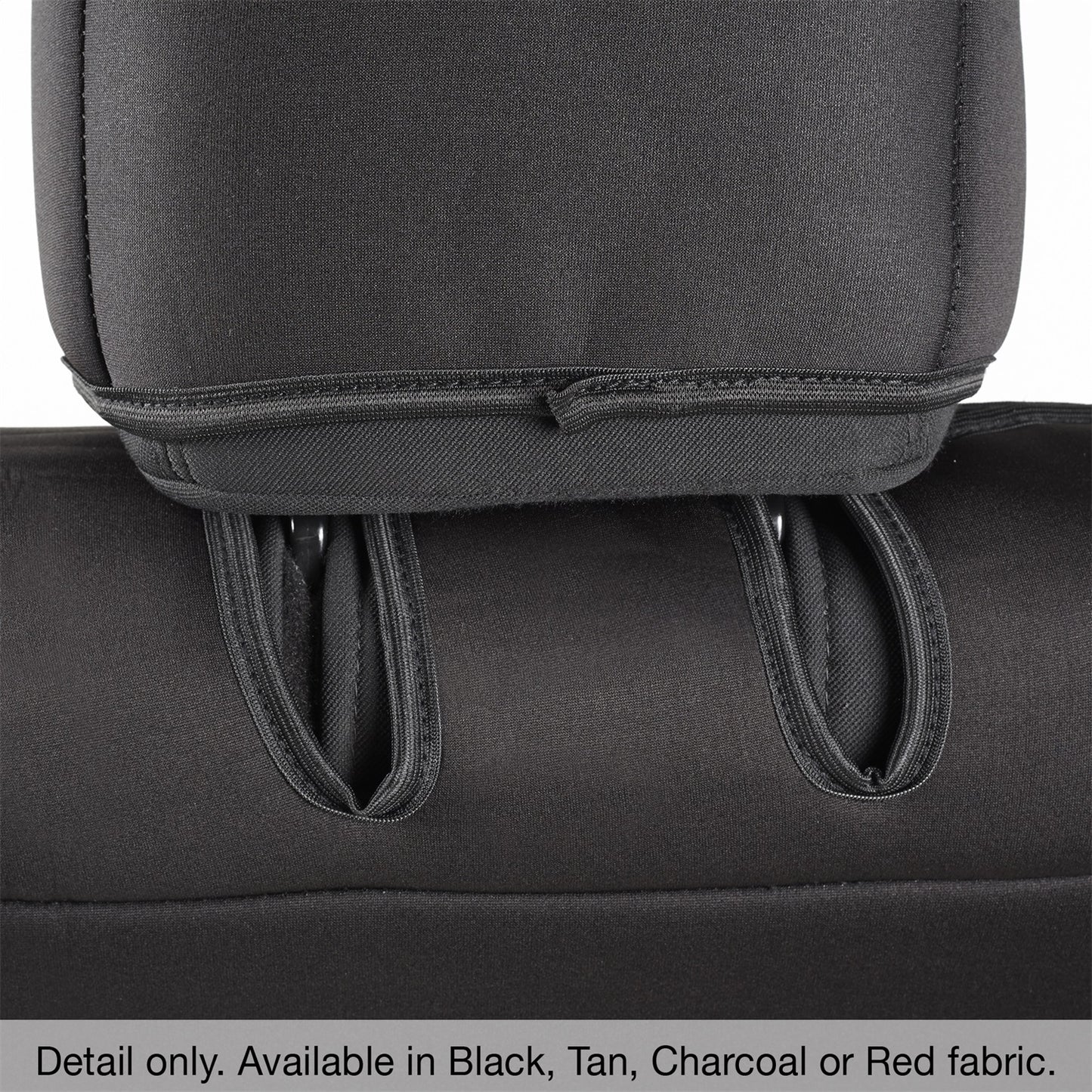 Smittybilt Neoprene Seat Cover Black/Red Front/Rear I 471630