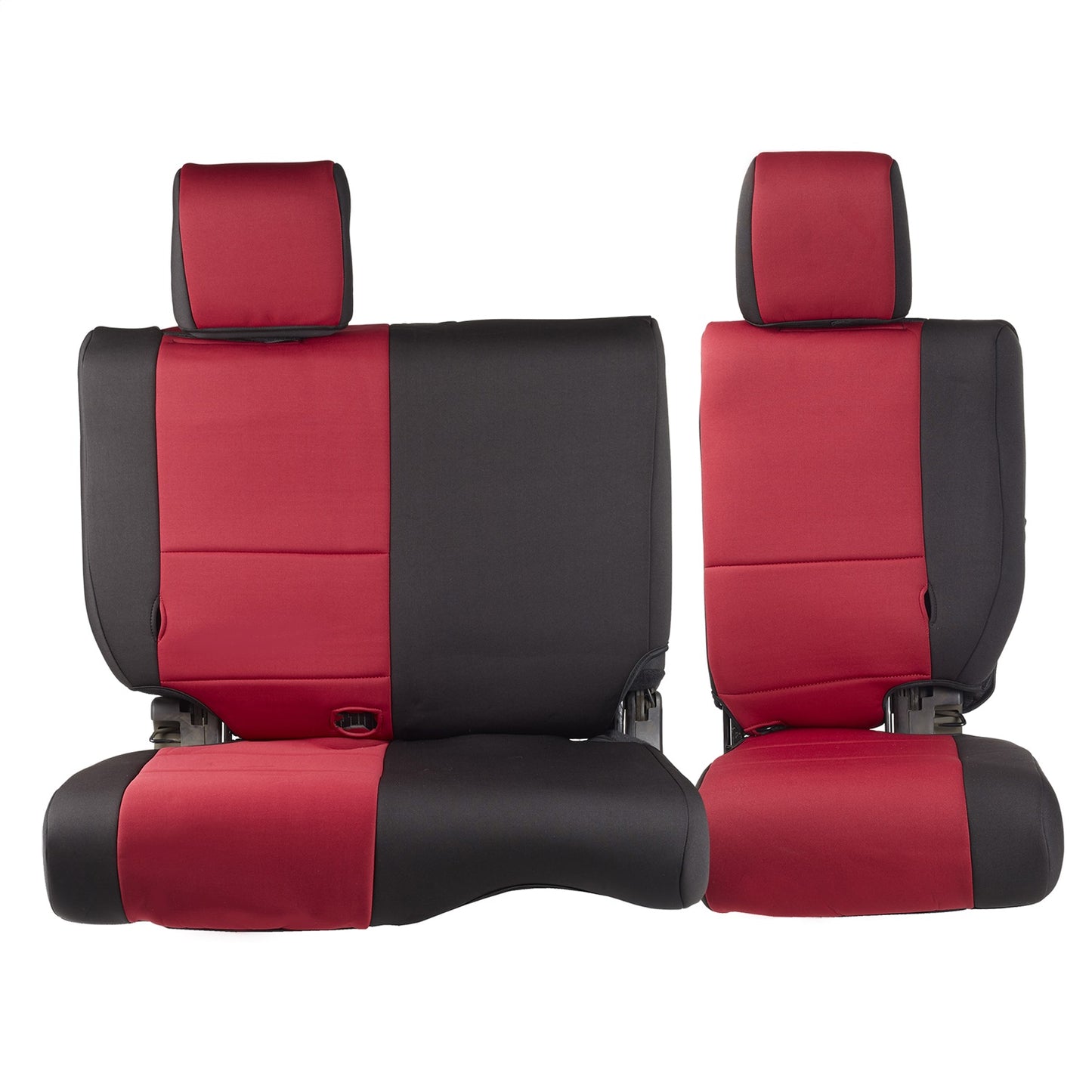 Smittybilt Neoprene Seat Cover Black/Red Rear/Front I 471830